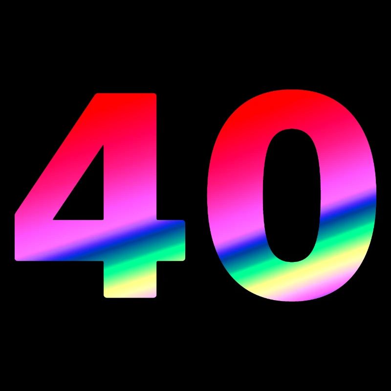 geburtstagsgeschenk, 40 Pinktöne