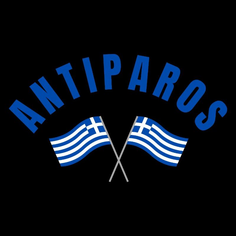 Antiparos Greek Flags