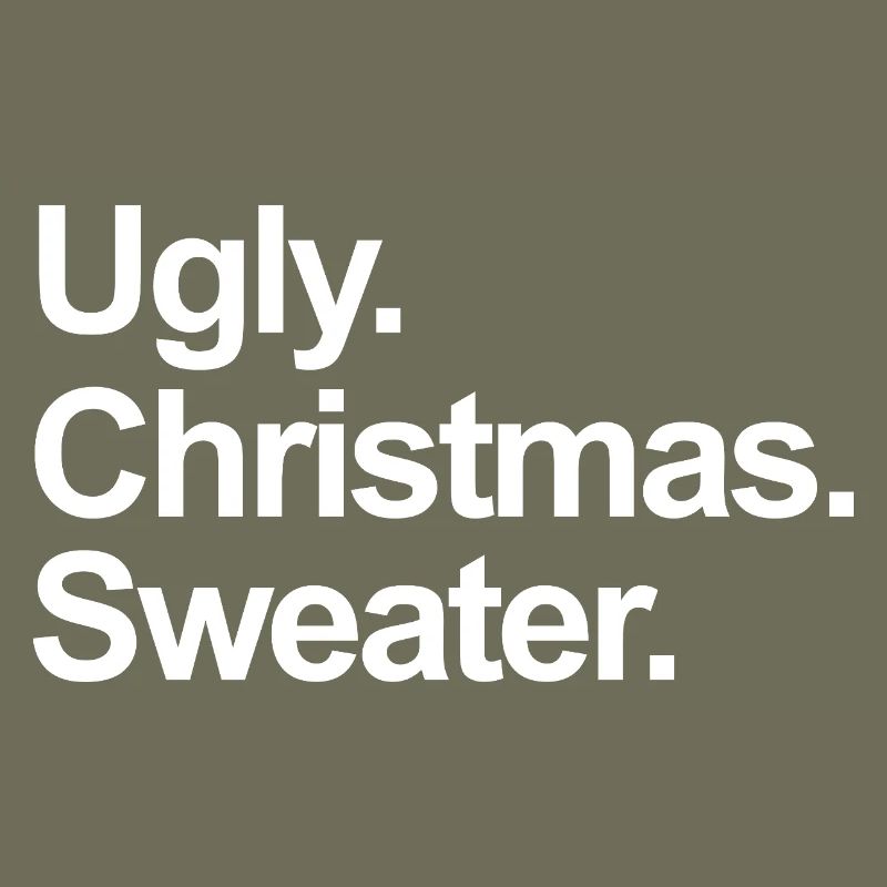 Pull de Noël moche