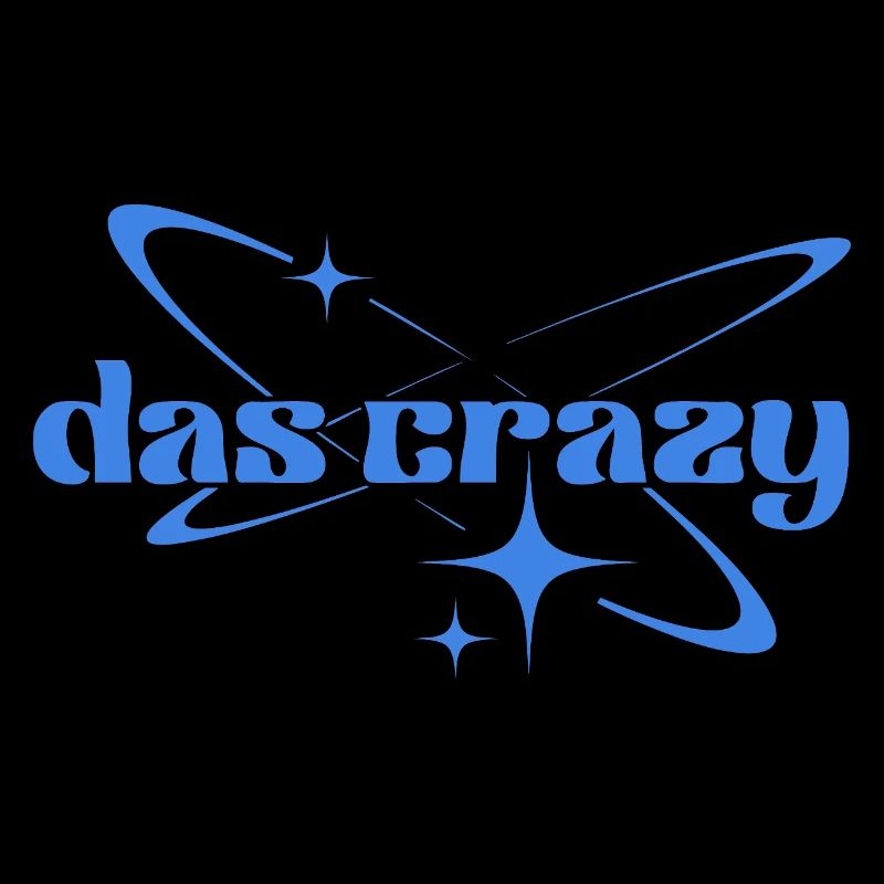 The Crazy Space Logo Orbit Stars