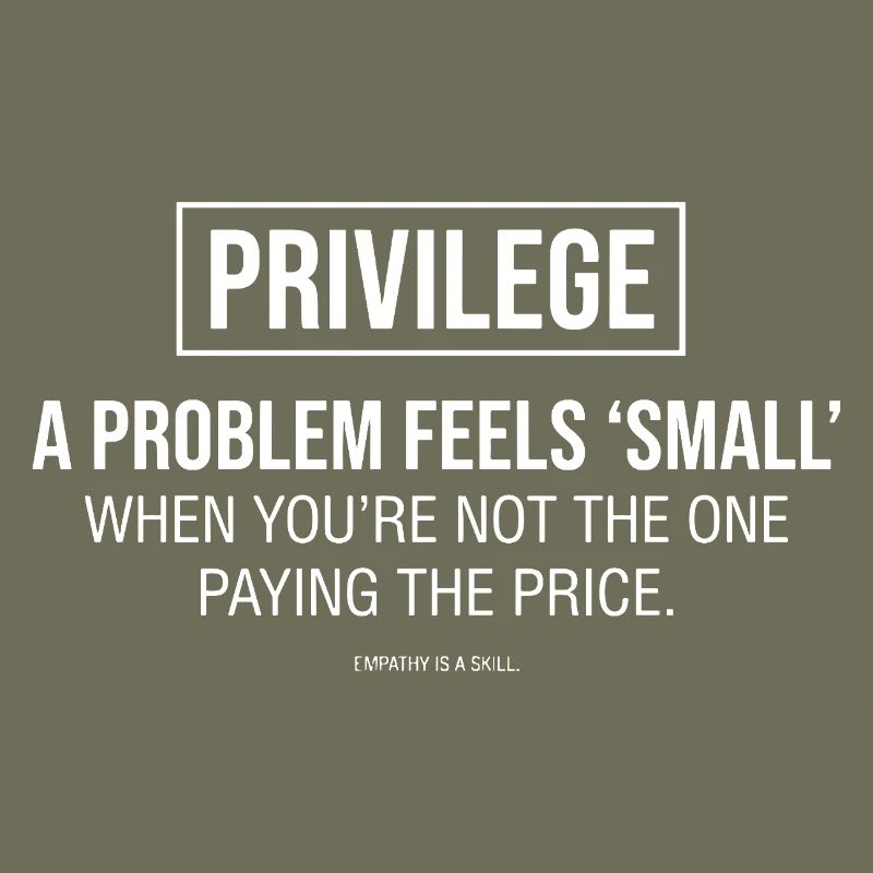 Empathie Statement Typografie