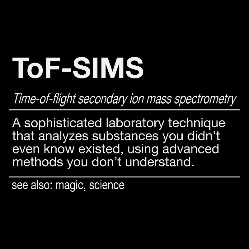 ToF-SIMS Ion Massenspektrometrie 
