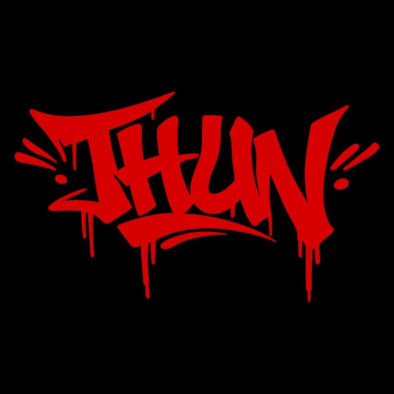 Thun Graffiti Tag rouge