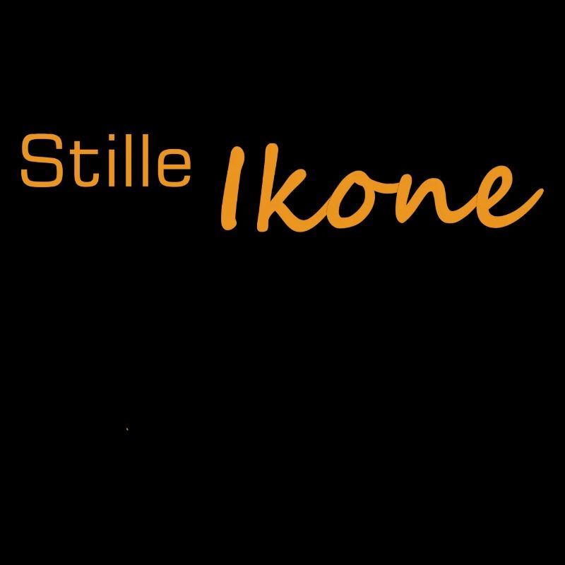 Silent icon font in orange