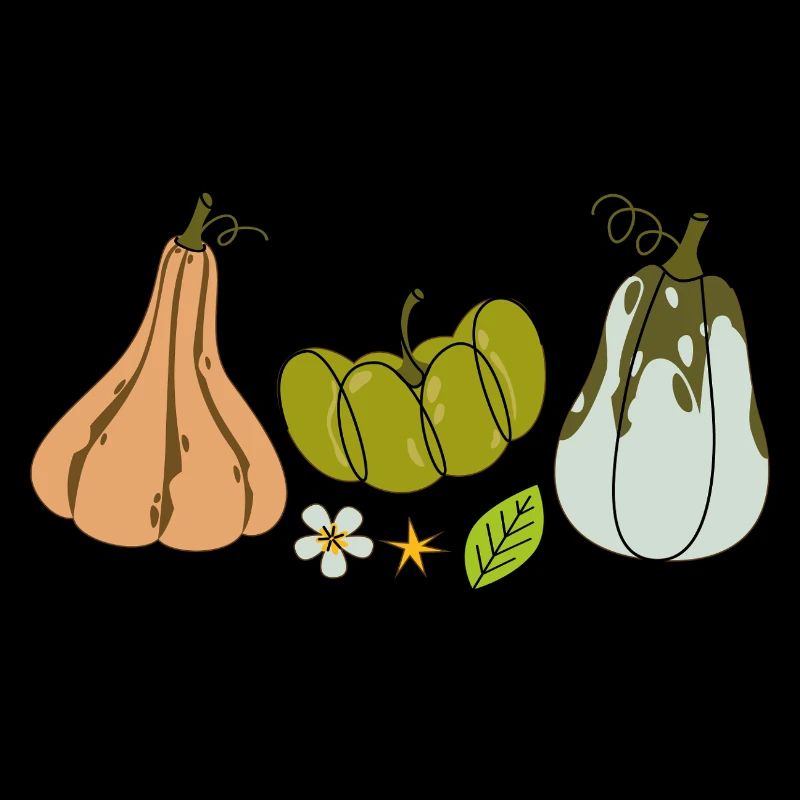 Autumnal pumpkins