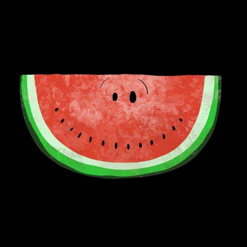 Smiley Wassermelone - Sommer - Früchte - Melone