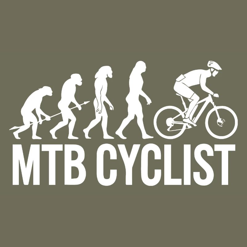 Evolution d’une silhouette de cycliste VTT