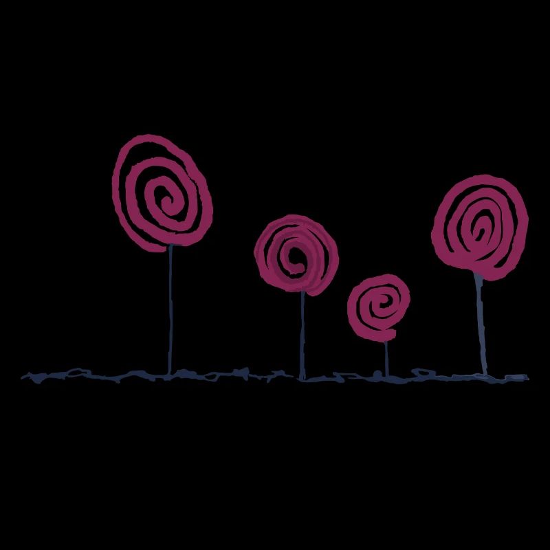 Dessiner le vent – Art floral abstrait