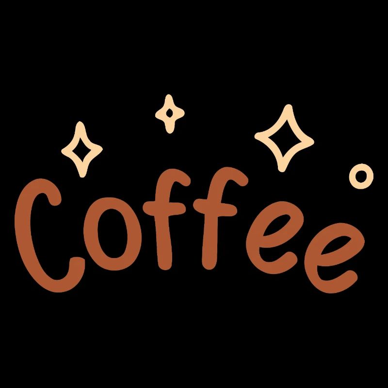 Lettrage Café Esquisse