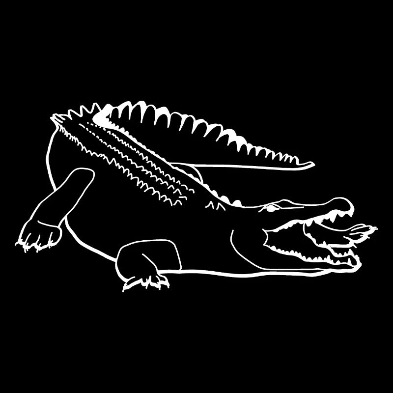 Krokodil lineart