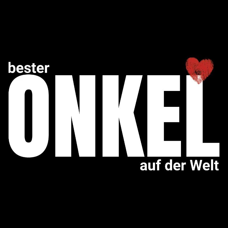 Bester Onkel der Welt – Großschrift