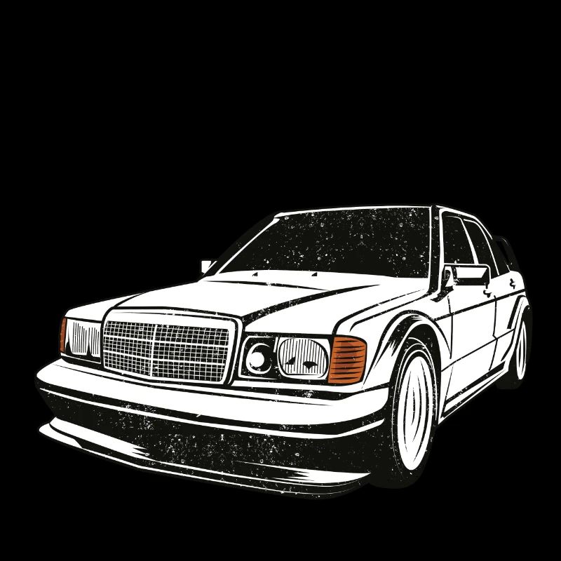 W201 190E silhouette