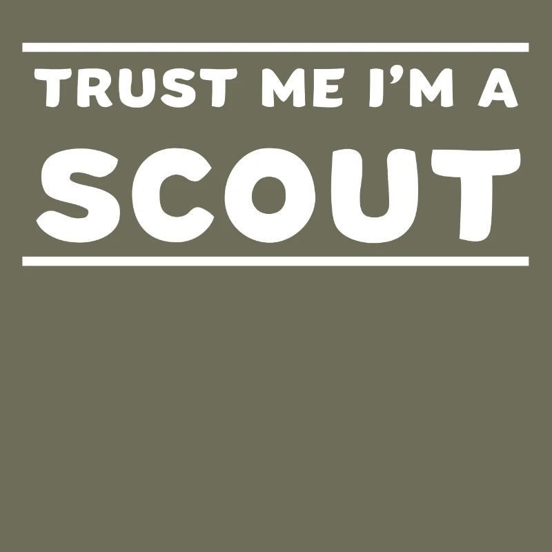 TRUST ME I'M A SCOUT Geschenk