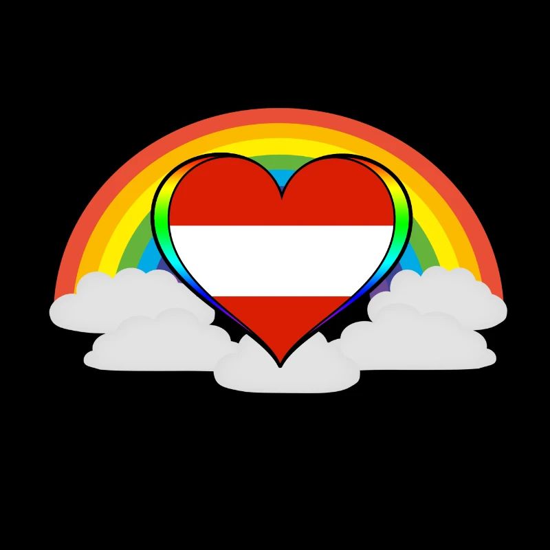 Geschenk Regenbogen Pride Stolz Österreich