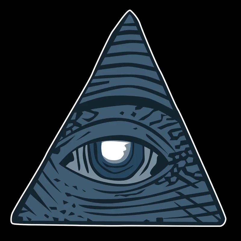 Illuminati Alles sehendes Auge Geschenk Idee