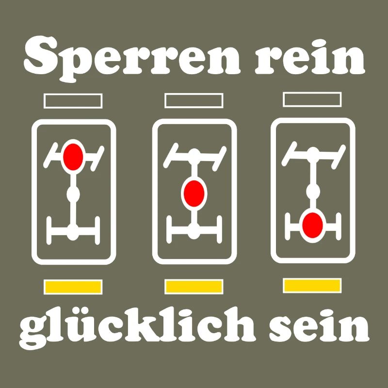 Differentialsperre rein glücklich sein Allrad