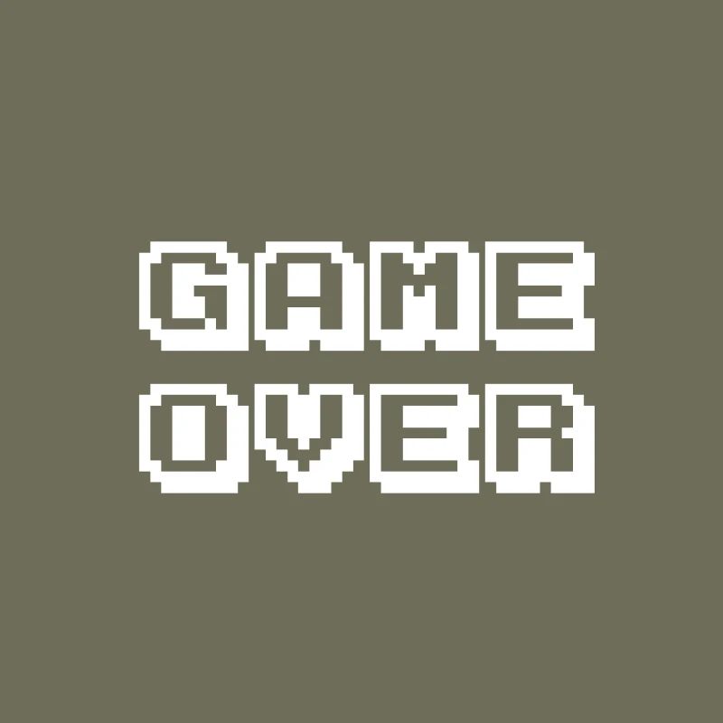 Jeu d'arcade sur blanc