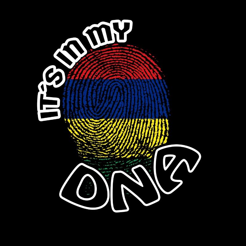 Cadeau Il est dans mon adn dns racines Ile Maurice