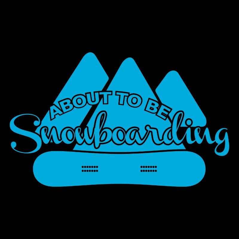 Snowboard hobby gift snowboarder mountain slope