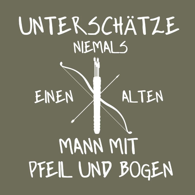 Bogenschießen Bogenschütze Hobby Geschenk Pfeil