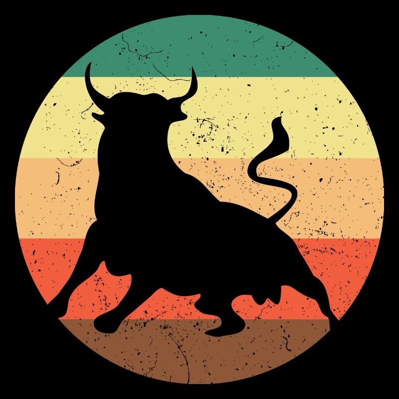 Taureau Sud-Américain Retro