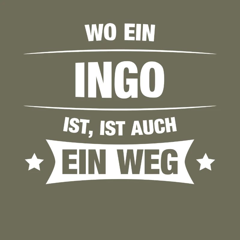 INGO Spruch Geschenkidee Geburtstag Witzig Cool