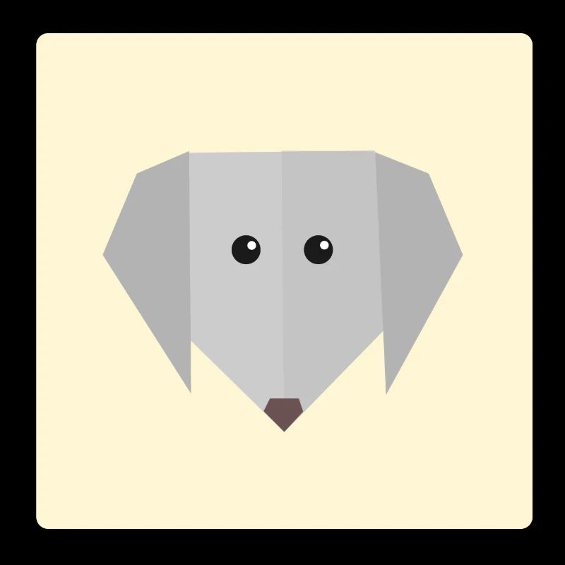Hund Doodle Geschenkidee