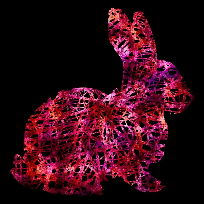 Lapin Lapin de Pâques rose idée cadeau