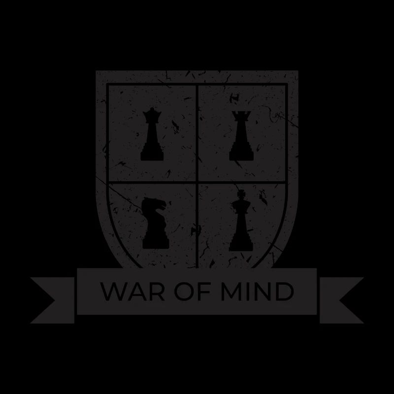 jouer joueur idée cadeau d'échecs blazon