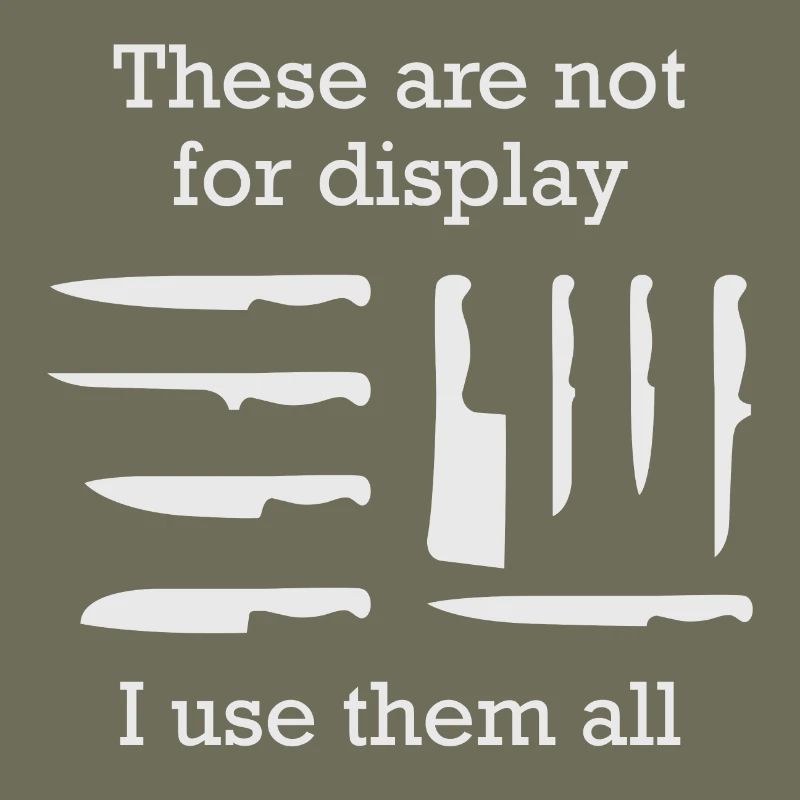 Koch Messer kochen Küchenmesser Geschenk Beruf