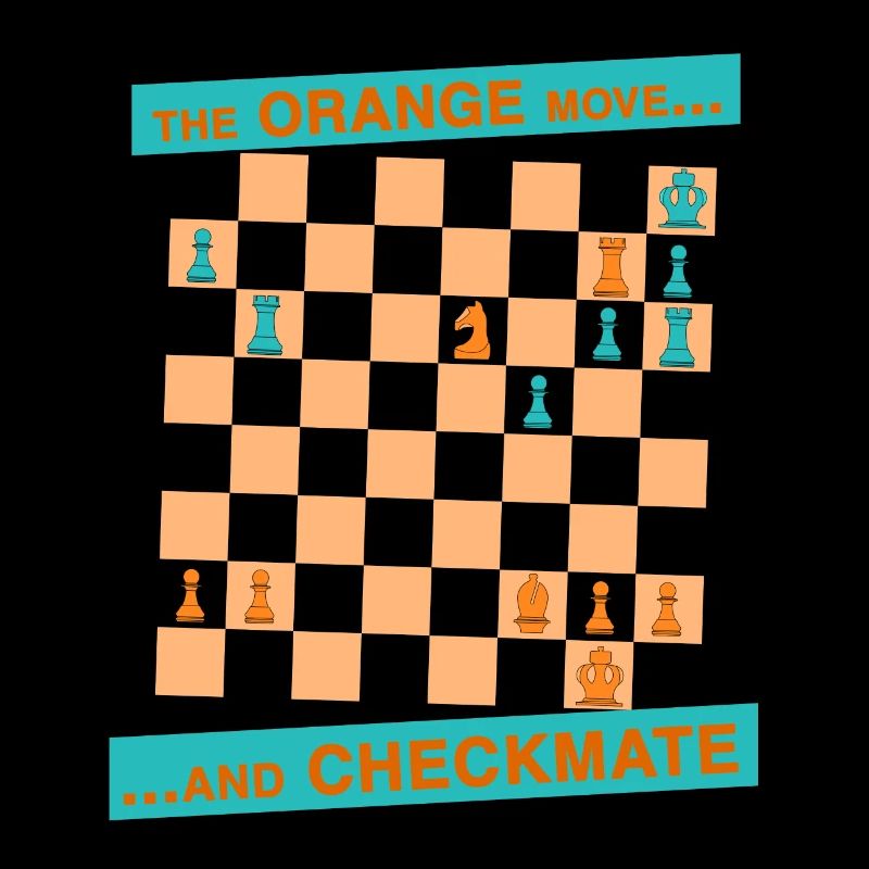 Le mouvement ORANGE ... et CHECKMATE - Morphy