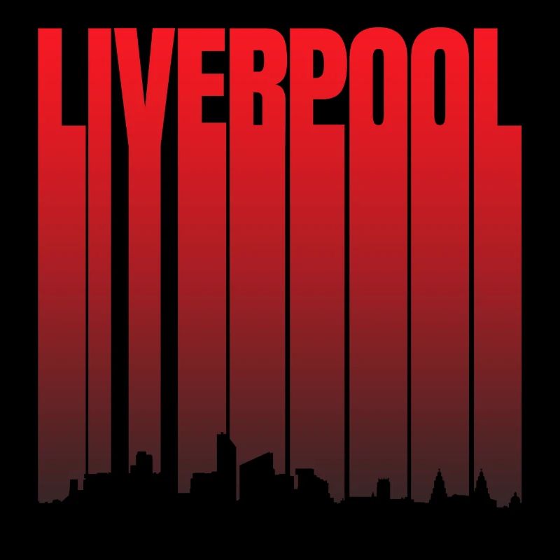 Liverpool Skyline Gradient