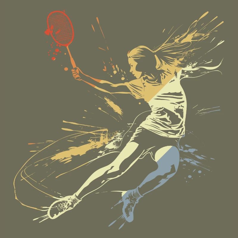 Badminton Mme Grafitti