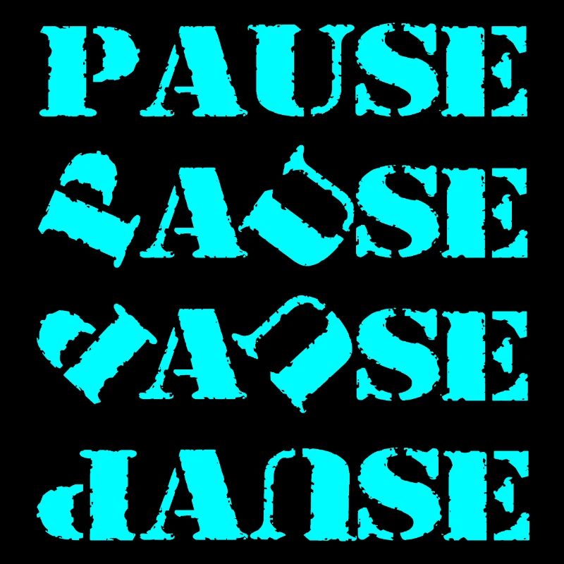 Pause et message d’échappement dans le style artistique