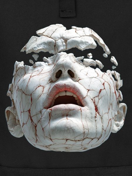 Broken Porcelain Mask