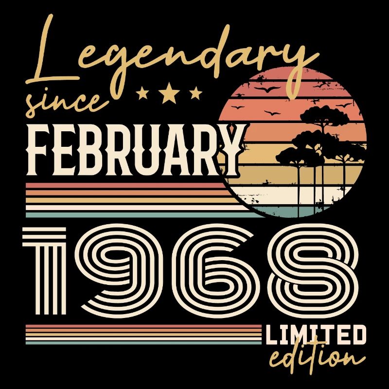 Février 1968 anniversaire 1968 légendes Février