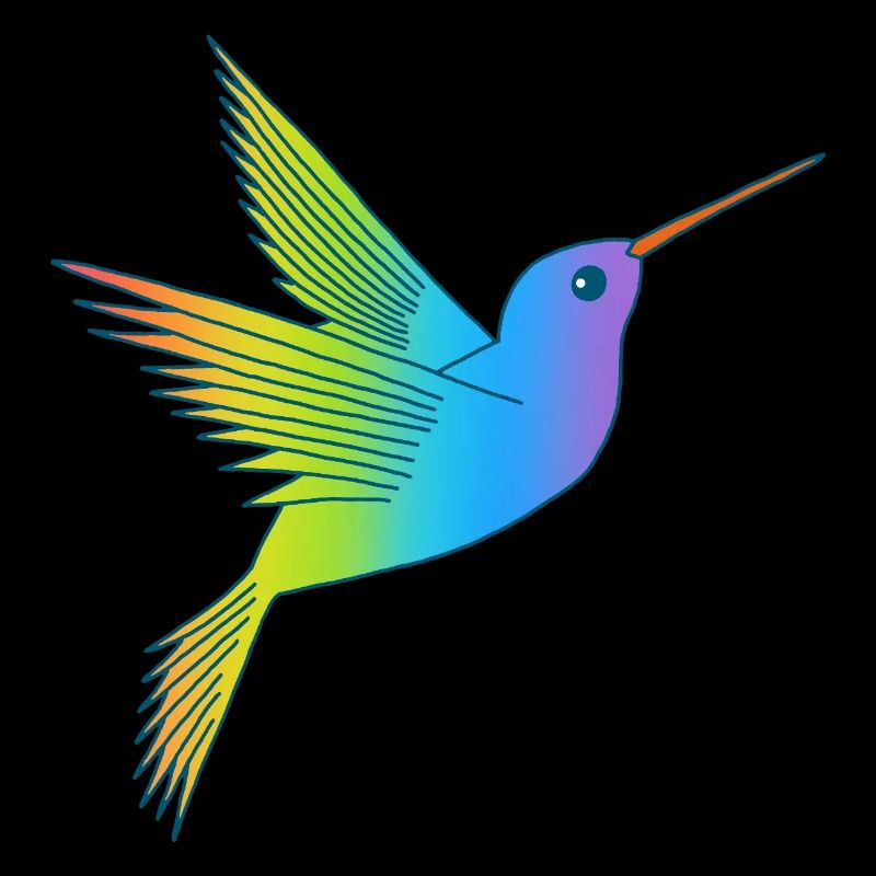 Oiseau arc-en-ciel