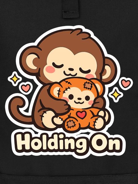 Punch Macaque Holding On