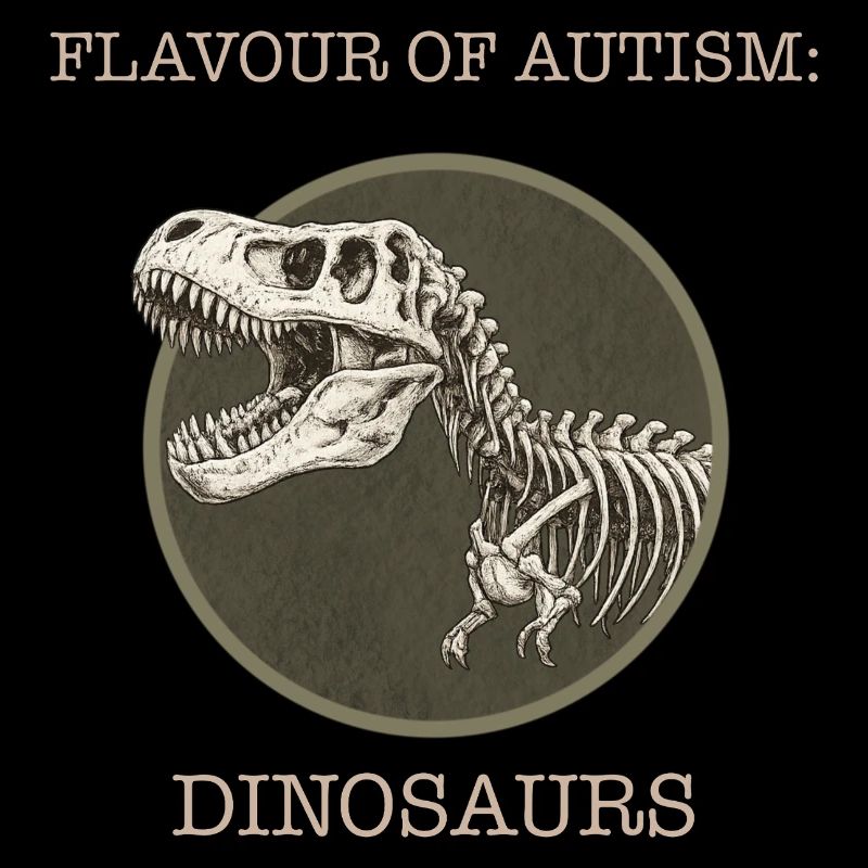 Geschmack von Autismus: Dinousaurier