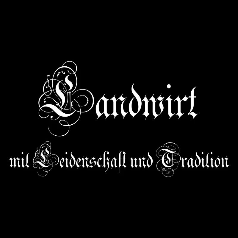 Landwirt mit Leidenschaft und Tradition, Geschenk