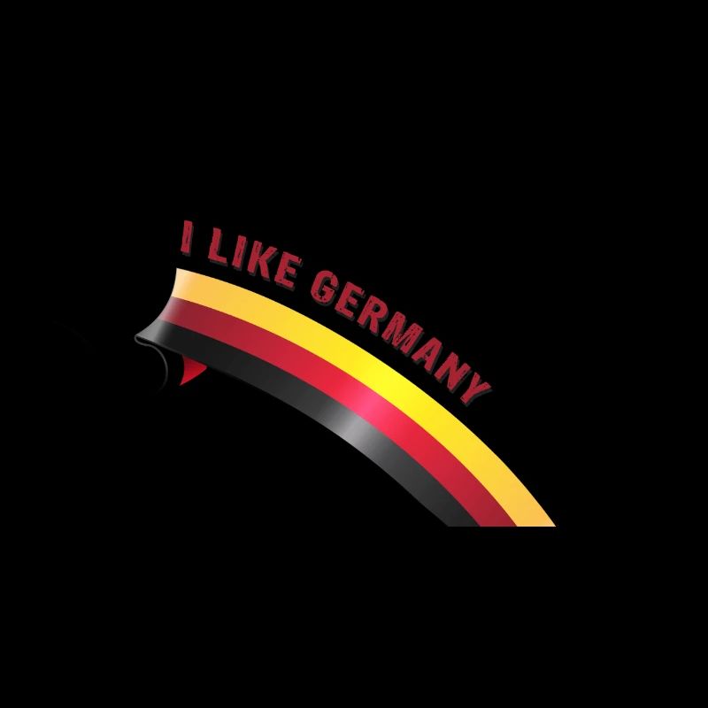 I LIKE GERMANY with Flag