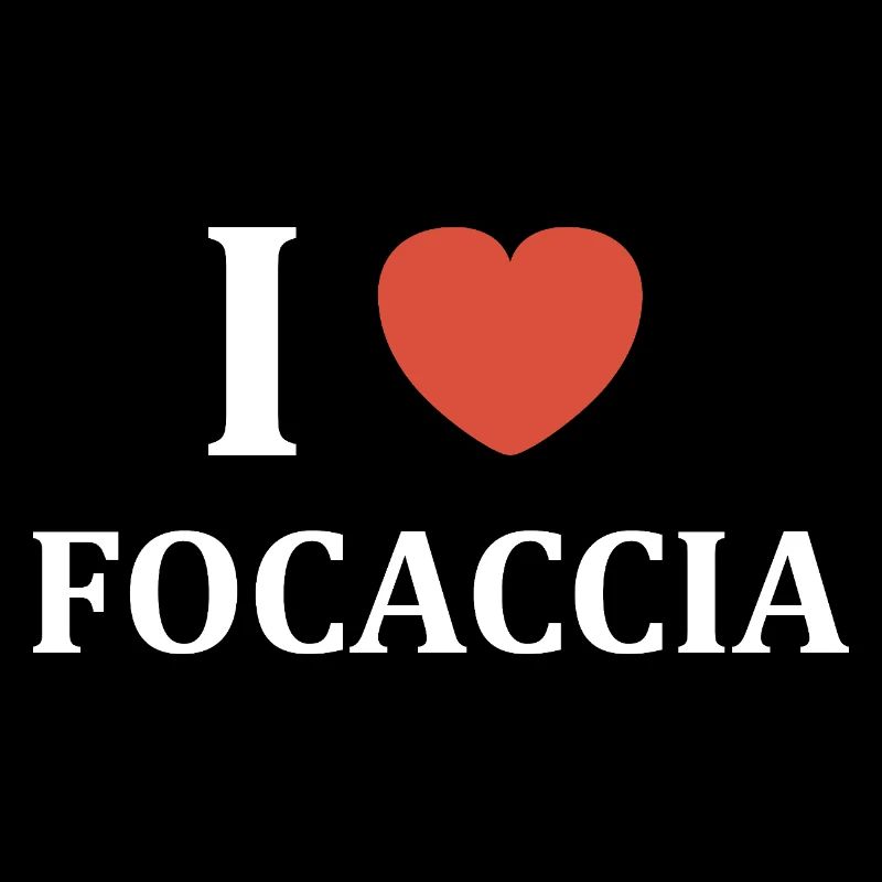 I love focaccia
