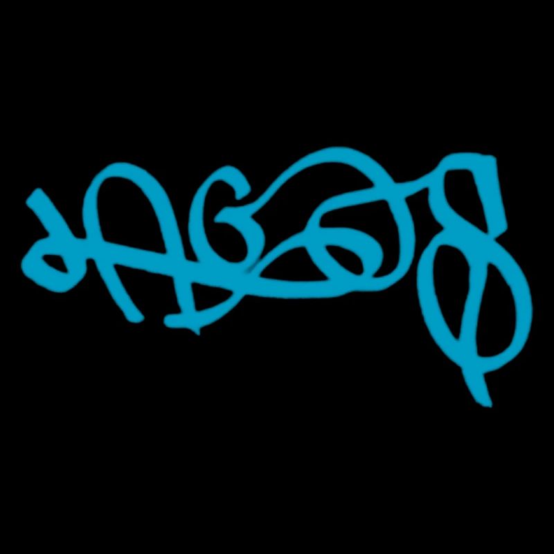 Abstrakter Lagos -Graffiti-Design