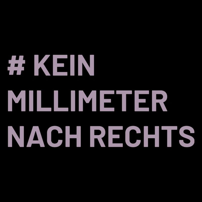 Antifa Mindset kein Millimeter nach rechts