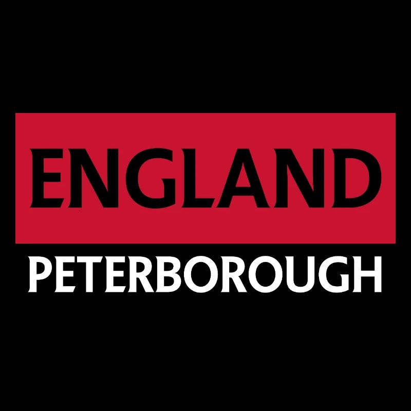 Englischer Text und Flaggendesign