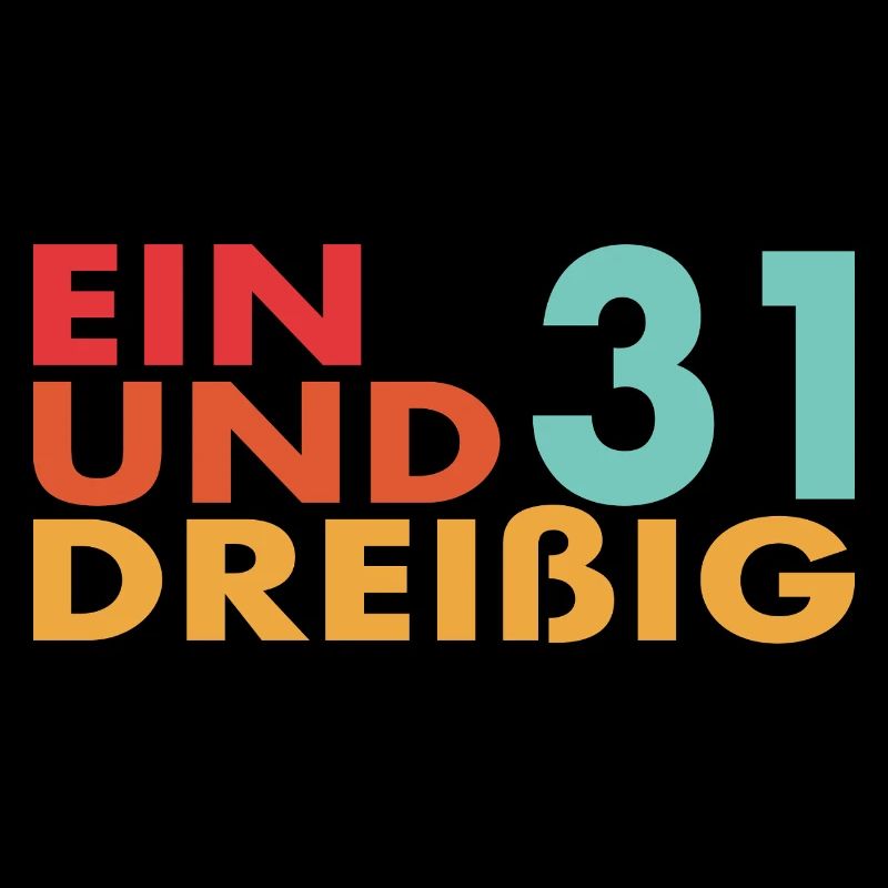 31. Geburtstag Geschenk Retro