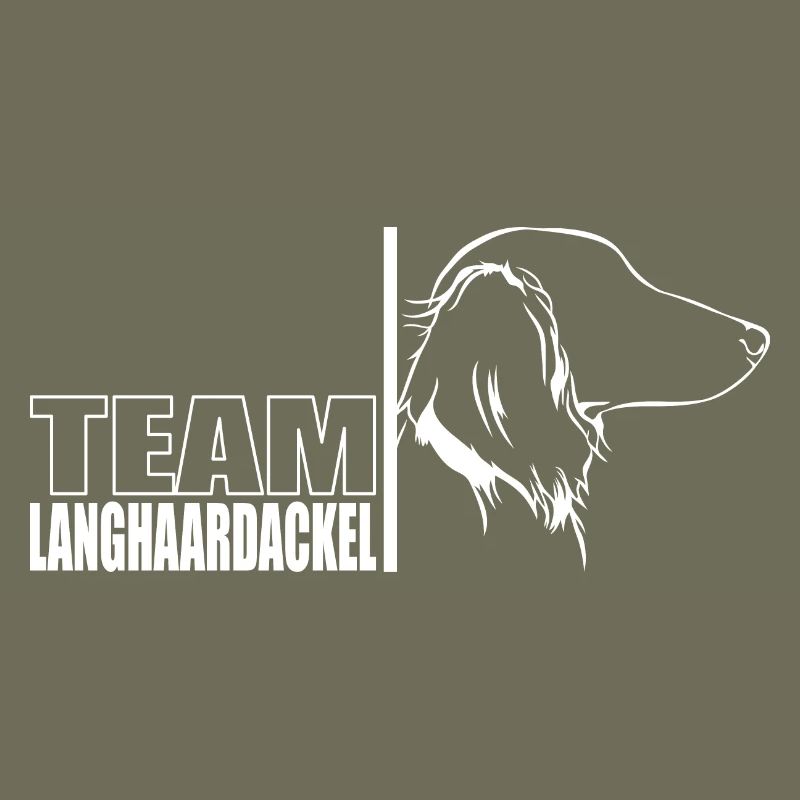 TEAM Teckel à poil long Chien Chien Wilsigns