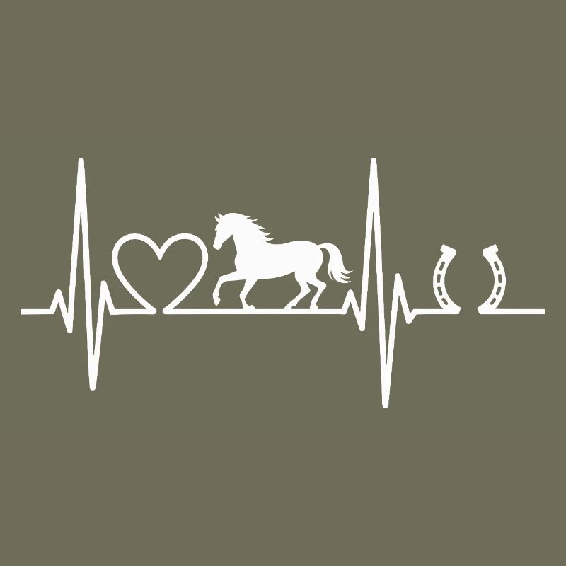 Pferd Silhouette