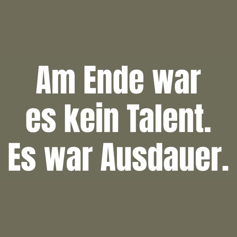 La persévérance au lieu de la conception de citations de talent