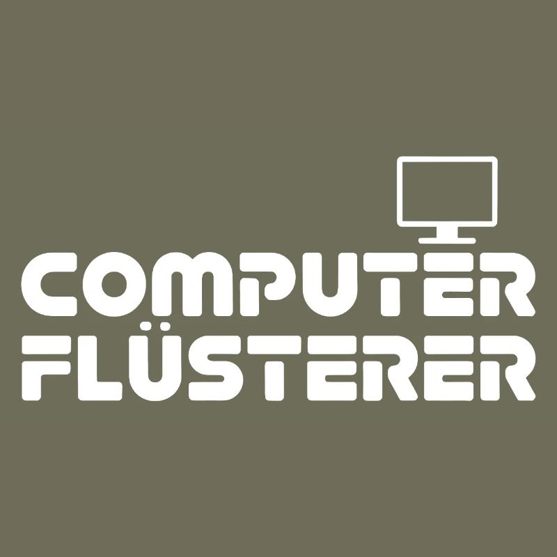 Computer Flüsterer Retro-Print